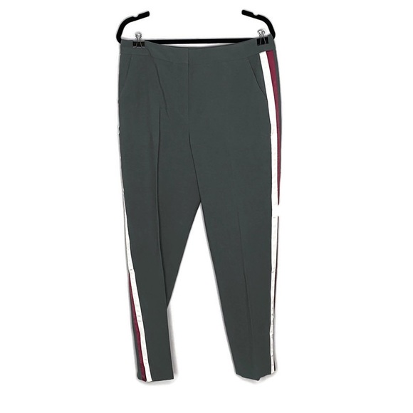 Boden Green Side-Striped Bristol Trouser Pants - Picture 3 of 6